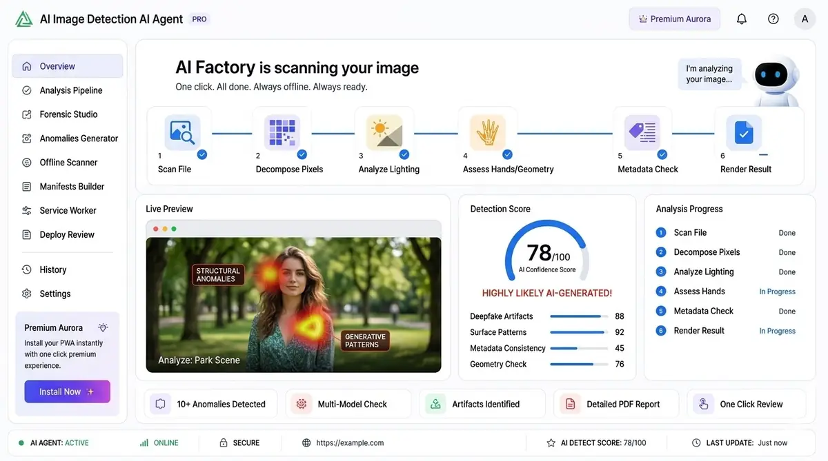 AI Swahili learning — example of the AI tool dashboard software